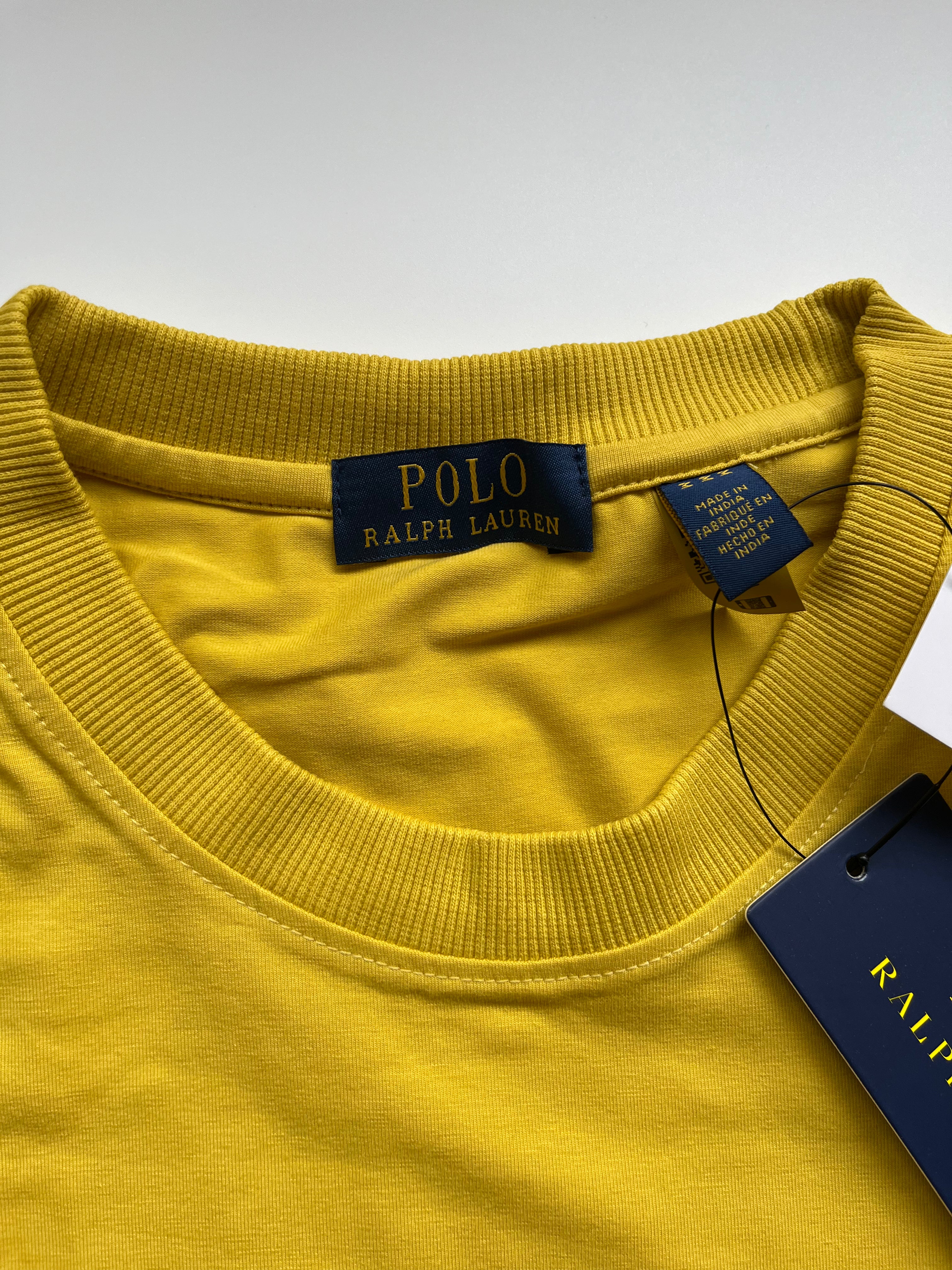 POLO*RL Yellow US Open Classic Fit Polo Bear T-shirt