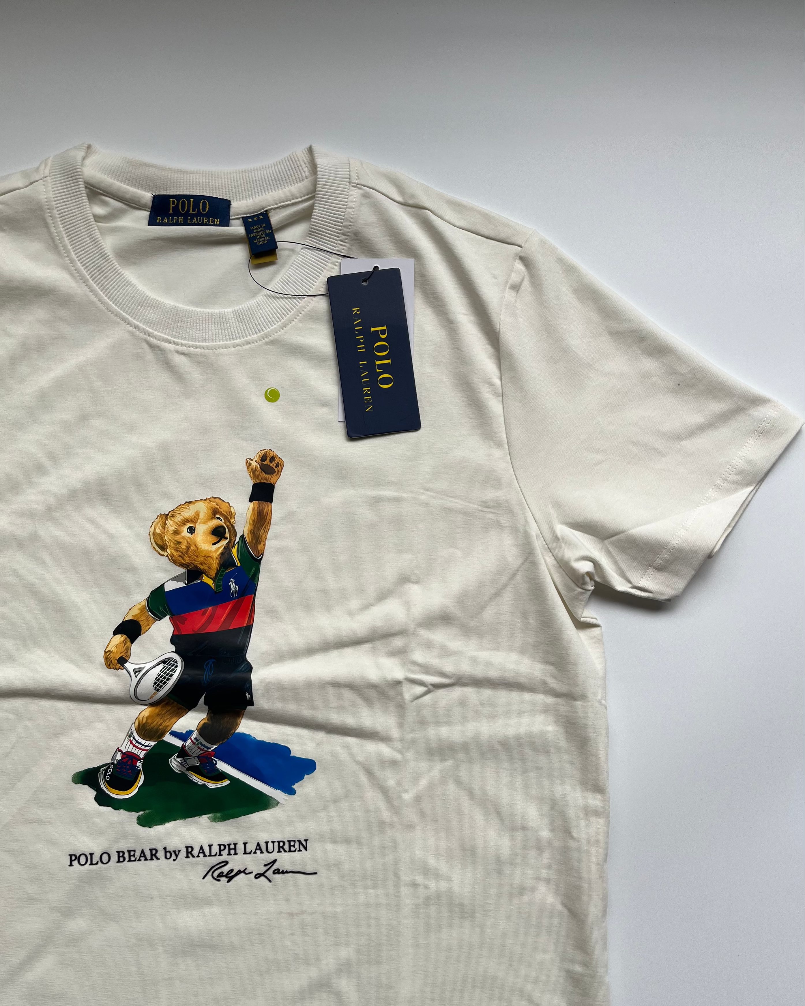 POLO*RL  US Open Classic Fit Polo Bear Tennis T-shirt