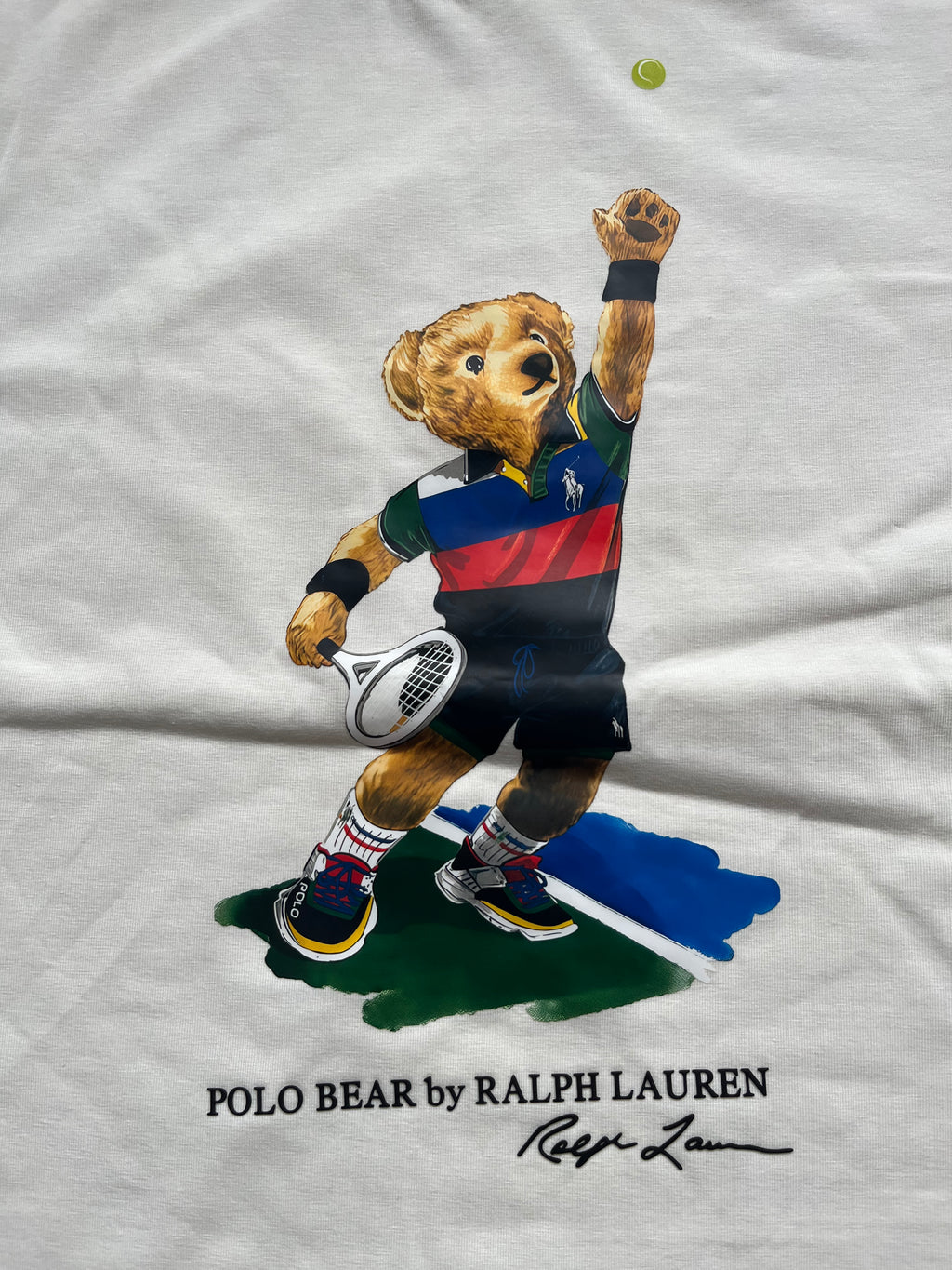 POLO*RL  US Open Classic Fit Polo Bear Tennis T-shirt
