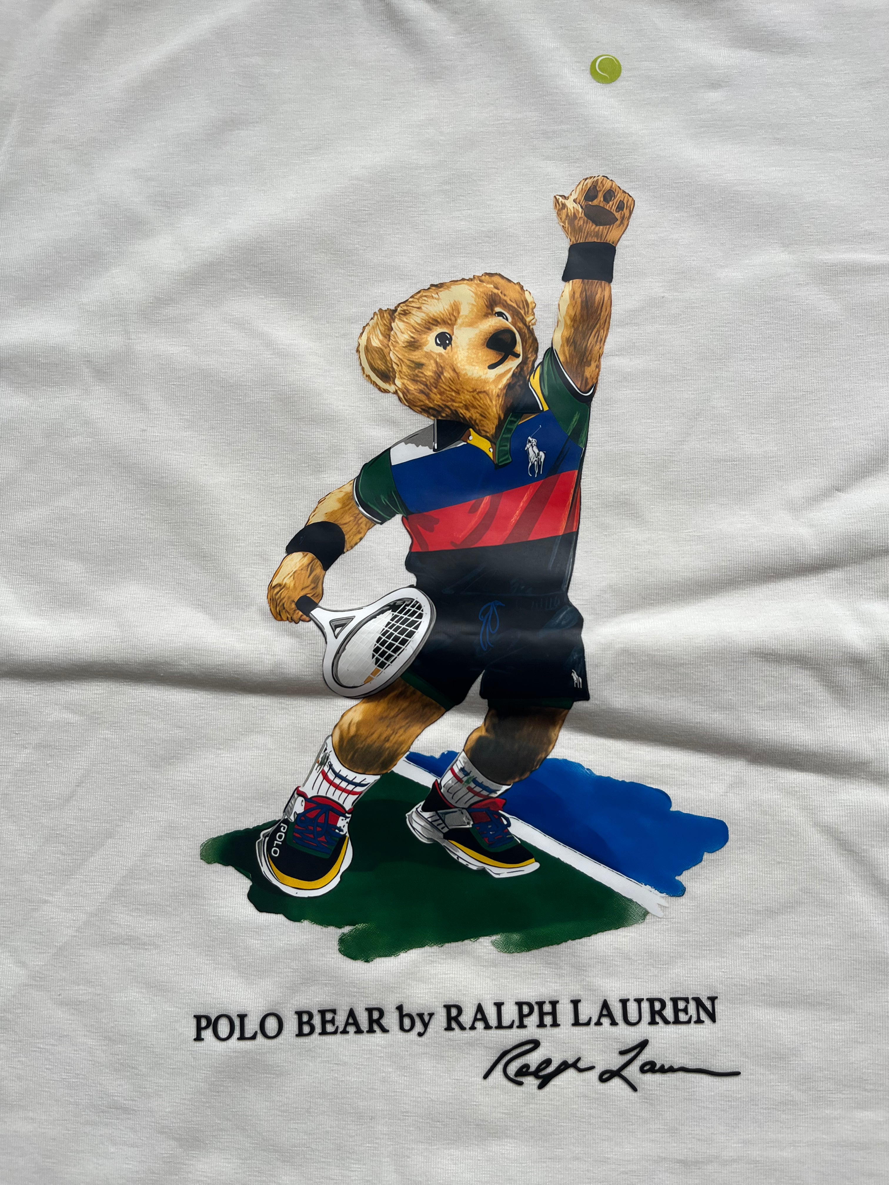 POLO*RL  US Open Classic Fit Polo Bear Tennis T-shirt