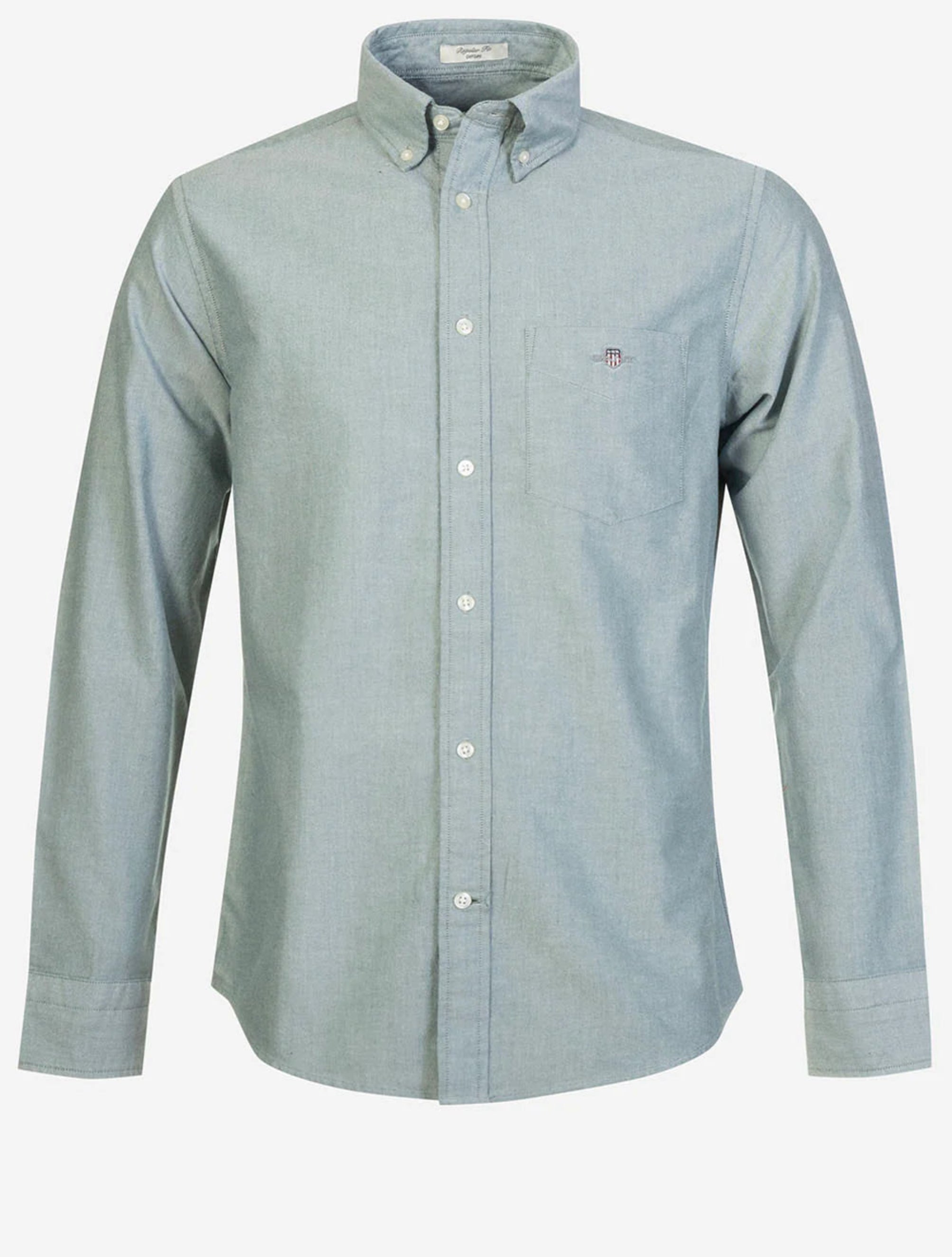 Regular Fit Oxford Shirt Emerald - Blue